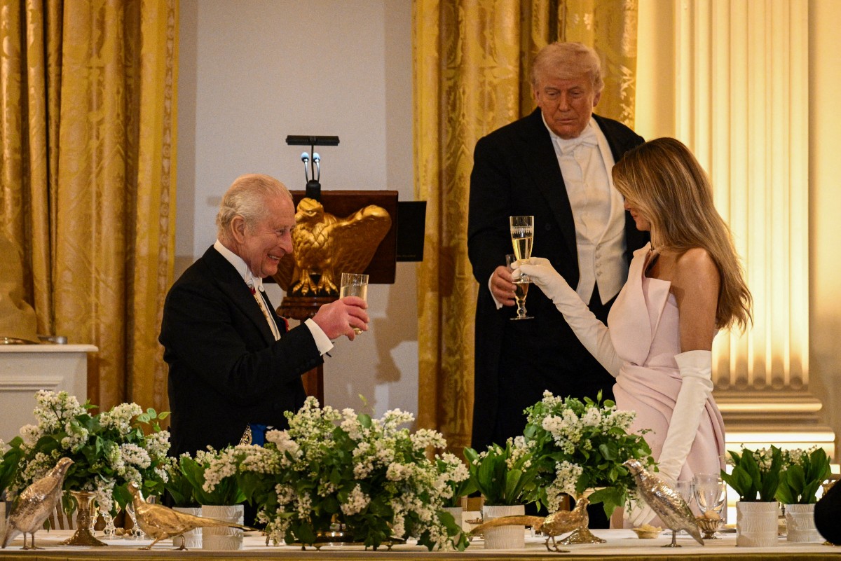 Donald Trump King Charles