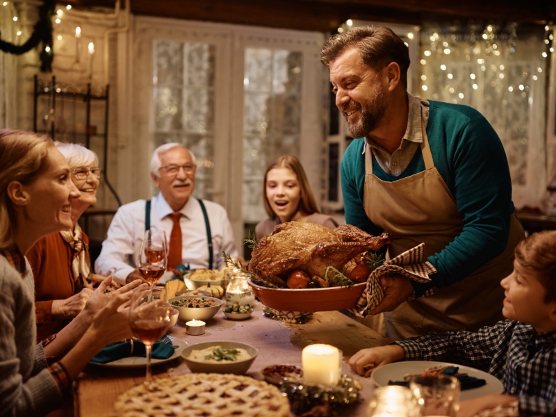 آداب استقبال الضيوف في عيد الشكر