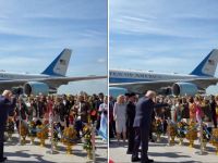 U.S. President Donald Trump lands in Malaysia U.S. President Donald Trump