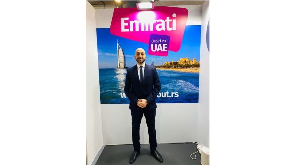 أسامة شروف نائب الرئيس للتسويق والمبيعات لدى فنادق ومنتجعات جنة مجموعة فنادق ومنتجعات جنة تشارك في معرض بلغراد للسفر 2020