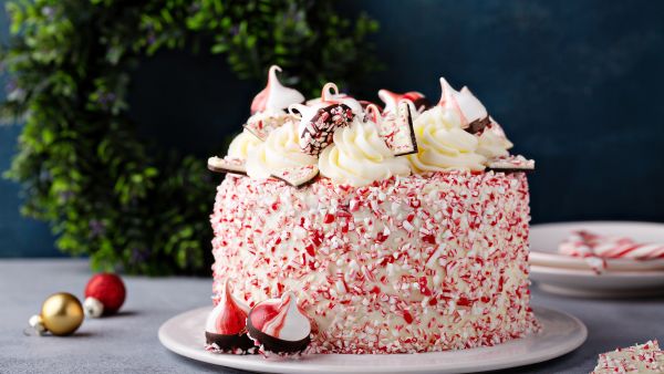 خبز الشوكولاتة وحلوى النعناع خبز الشوكولاتة وحلوى النعناع