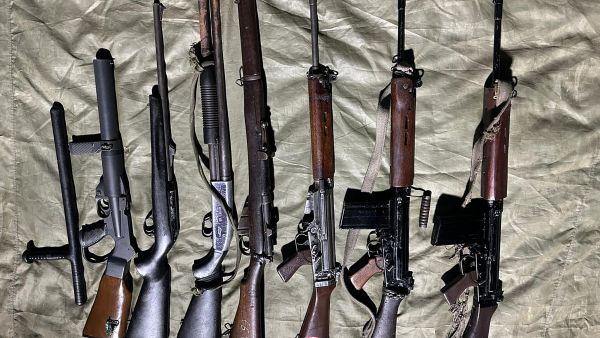 This handout photograph taken and released by Nepal's Army on September 10, 2025 shows weapons seized from protesters by the army personnel in Kathmandu. Nepali soldiers patrolled the streets of Kathmandu on September 10, seeking to restore order after protesters set parliament ablaze and forced the prime minister to quit in the worst violence to hit the Himalayan nation in two decades. (Photo by Nepalese Army / AFP) Turkish nationals charged in major cross-border arms scheme linked to Iranian dealer