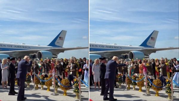 U.S. President Donald Trump lands in Malaysia U.S. President Donald Trump