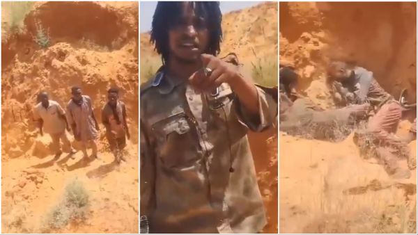 Sudanese RSF kill five men for bringing food to estranged Al Fashir city. (X/ video screenshots) Sudanese RSF