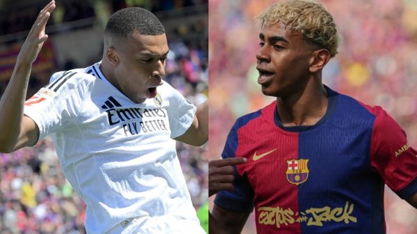 كلاسيكو ريال مدريد ضد برشلونة (أ ف ب) كلاسيكو ريال مدريد ضد برشلونة (أ ف ب)