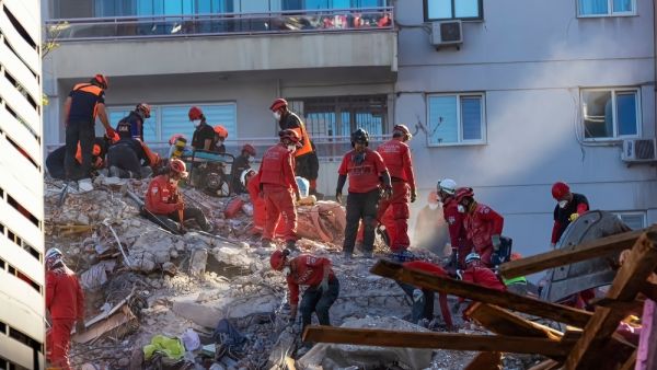 Building with seven people inside collapsed in Turkey. (Shutterstock) Turkey